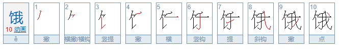 饿能组什么词