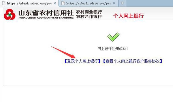 农村信用社网上银行在怎样在网上注册或开通
