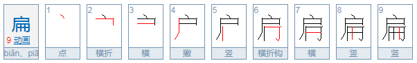 扁字可以组成什么词