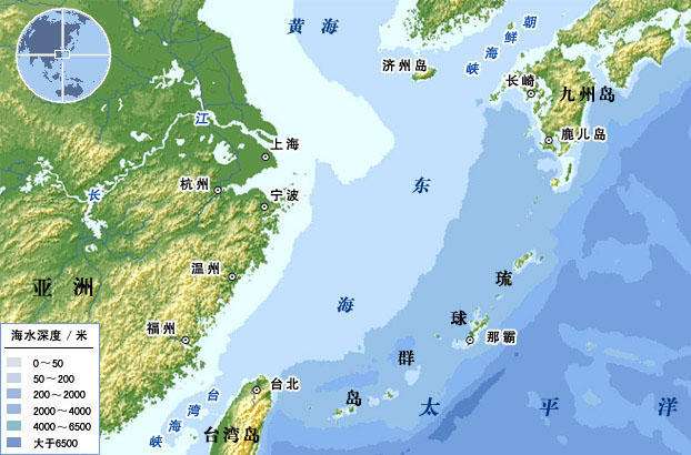 中国的四大海名字分别叫什么？