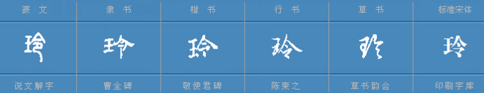 玲字怎么组词