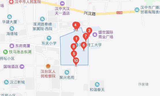 陕西理工学院南区的具体地址是什么？