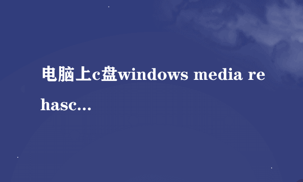 电脑上c盘windows media rehasc 里的流量奇兵什么鬼？360安全检查说有疑问