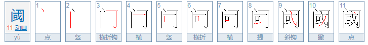 阈怎么读音是什么