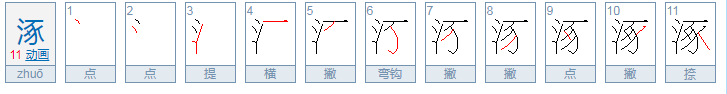 涿怎么读？