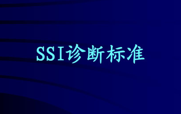 ssi是什么意思？