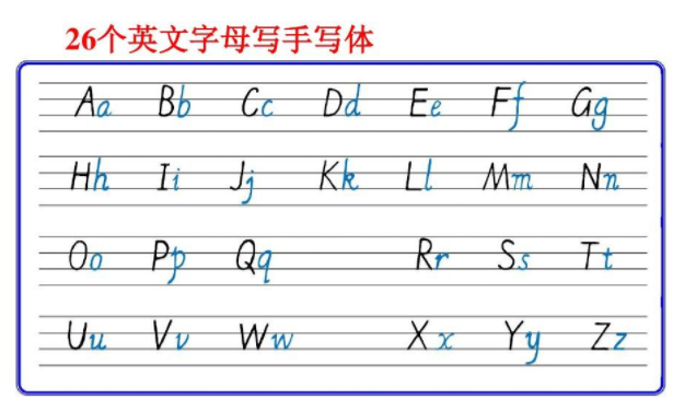 ABCD的音标是什么是26个英文字母的音标