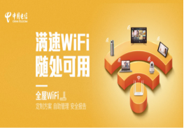 请问电信全屋WiFi套餐大概多少钱？