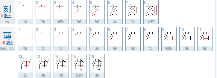 刻薄的意思