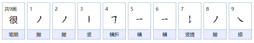 很的拼音怎么写