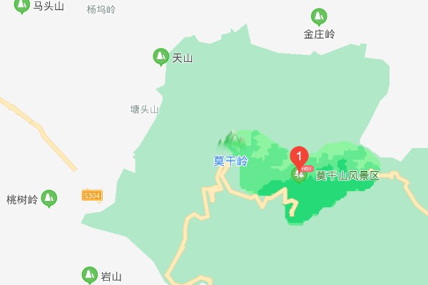 莫干山在哪里