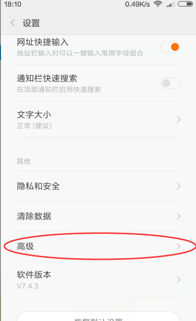 如何启用手机浏览器javasprite