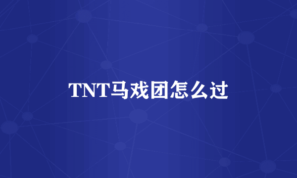 TNT马戏团怎么过