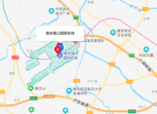 南京禄口机场在哪个区