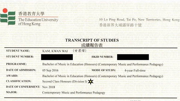 谁知道申请学校的时候transcript 是指什么？？？