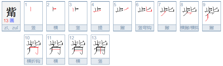 觜的拼音是什么？