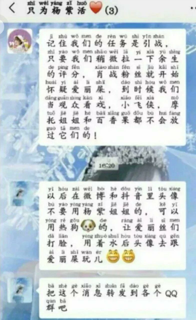 芽家是哪个明星的粉丝？