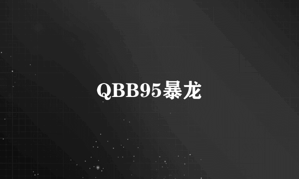 QBB95暴龙