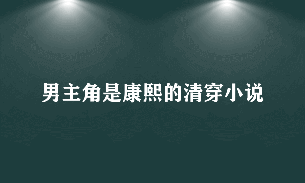 男主角是康熙的清穿小说