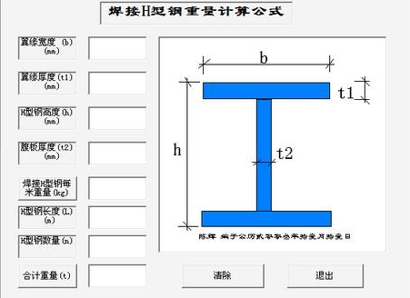 h型钢规格型号的尺寸是多少？