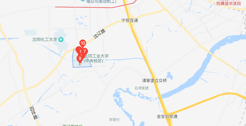 沈阳工业大学具体地址以及邮编是什么？