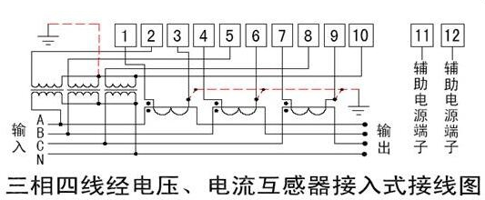 三相电表怎么接线啊？