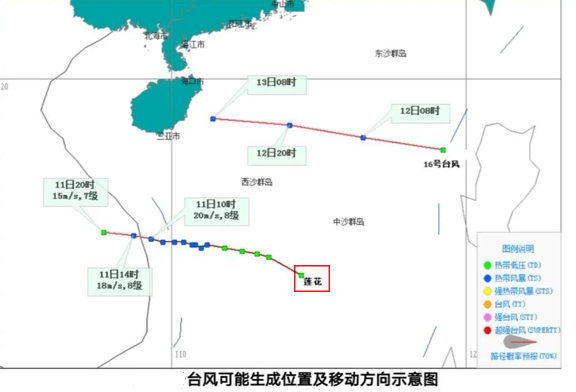 今年台风“莲花”生成，15号台风命名的由来是什么？