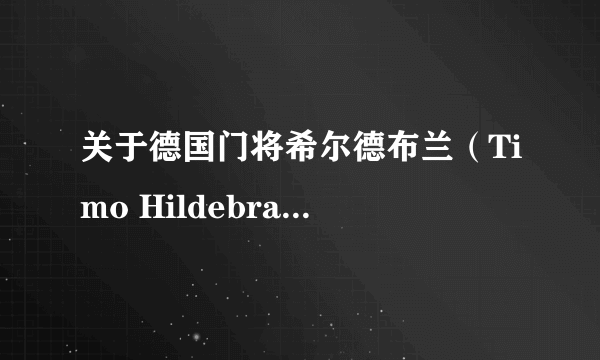 关于德国门将希尔德布兰（Timo Hildebrand）。