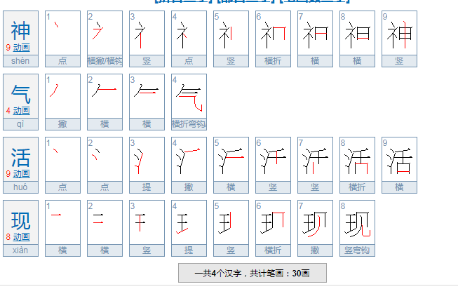 神气活现什么意思