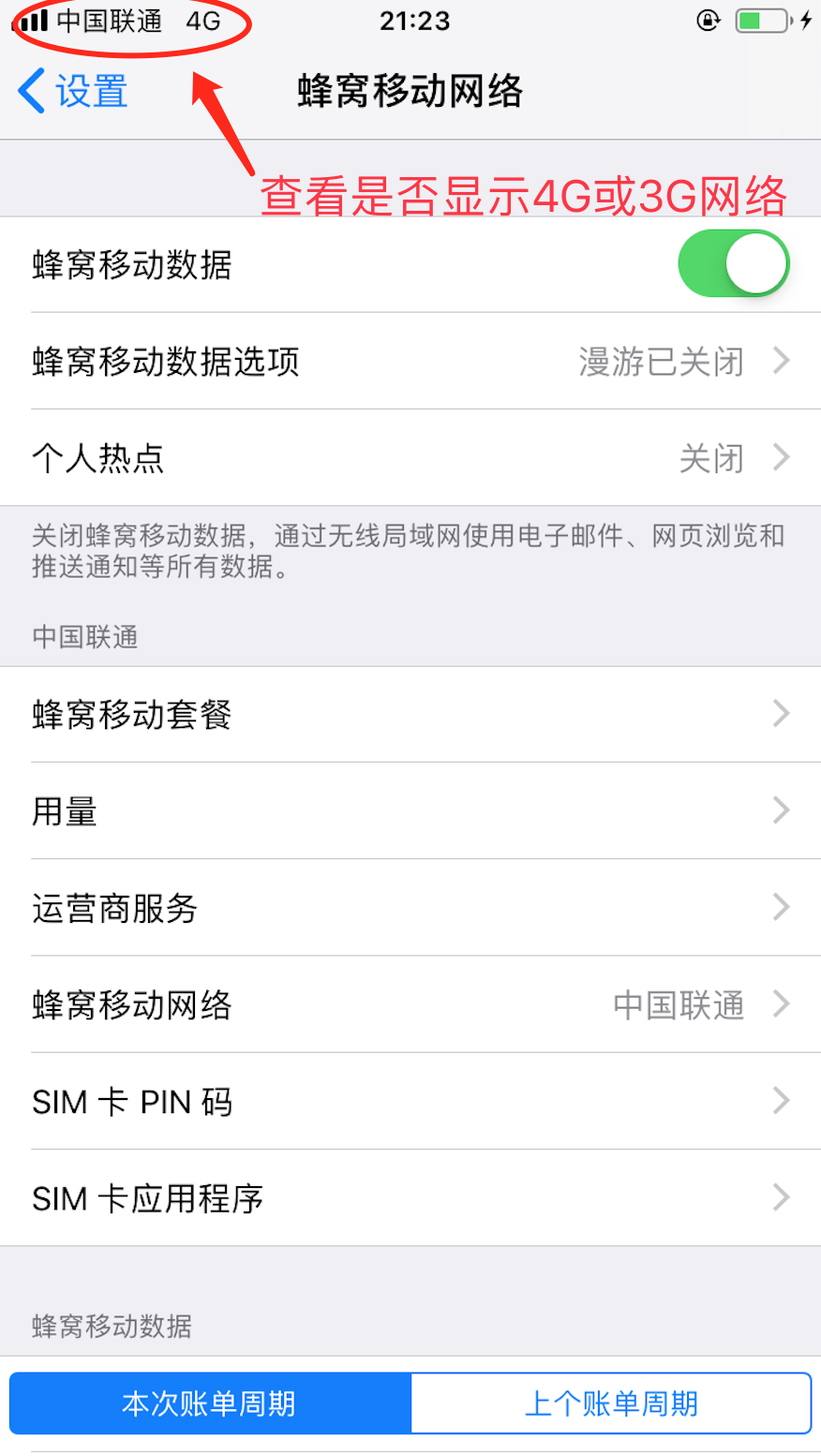 iPhone6提示未能激活蜂窝移动数据网怎么办？