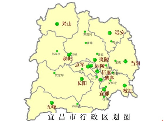 当阳市在哪个省,具体位置是哪个方位?