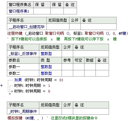 急急急 dnf 连发程序  易语言源码