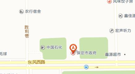 保定市人力资源和社会保障局在哪里？