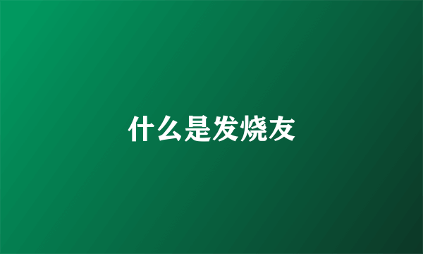 什么是发烧友